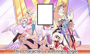 Character becomes a Winner Template