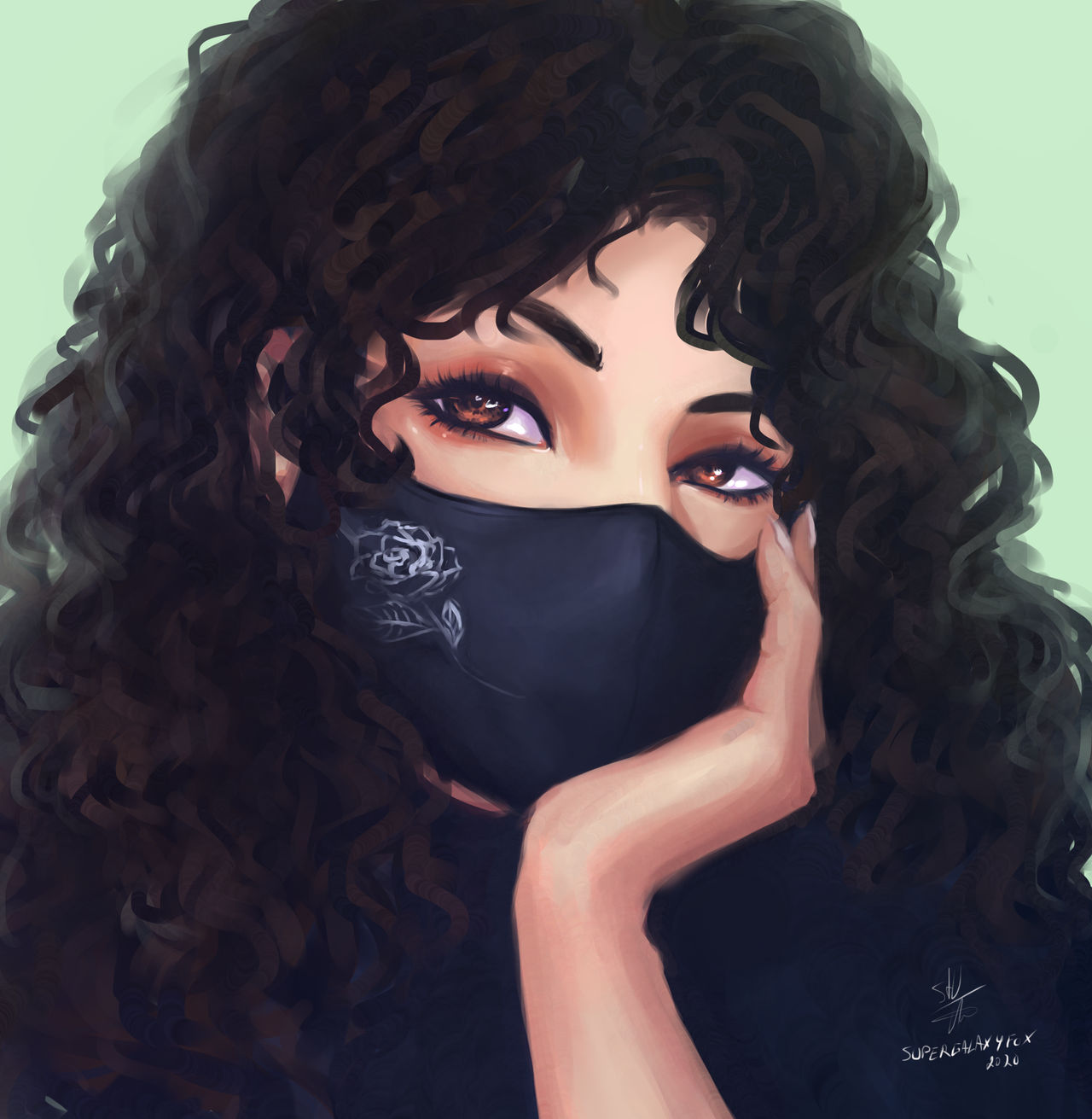 Mask Commission 2 by SuperGalaxyFox on DeviantArt