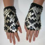 Pirate Gauntlets in Knitted Scalemail