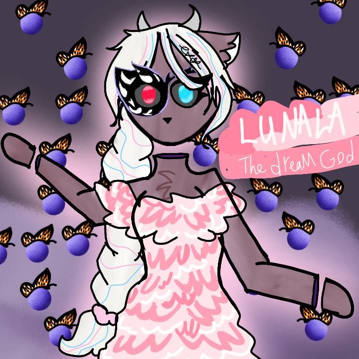 A wild Lunala appeared! by BluDraconoid on DeviantArt