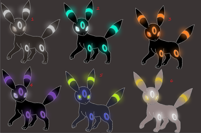 Umbreon adoptable 2. (1 left)