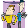 Capt James T Kirk n' Mr Spock