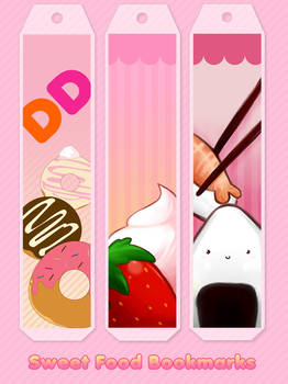 Sweet Food Book Marks