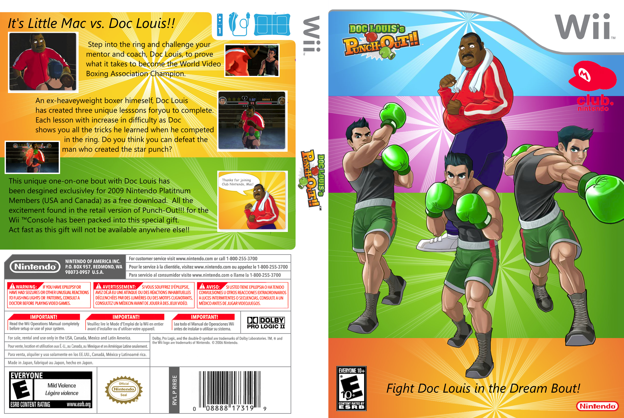 Punch-out!! (Wii). Wii Cover. Doc Louis's Punch-out!!. Punch out 2. Punch script