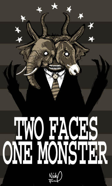 Duple Monster Two Faces, One Monster. by blackbirdpie on DeviantArt