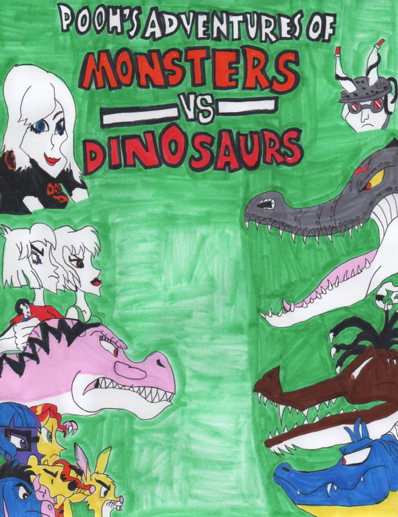 Pooh's Adventures of Monsters Vs Dinosaurs poster by Zachosaur on ...