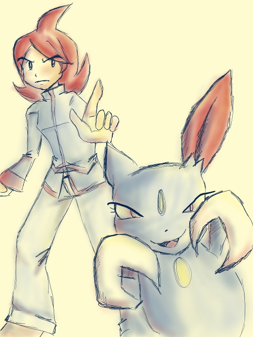 Silver and Sneasel by Butterscotch25