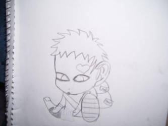 Chibi Gaara scetch