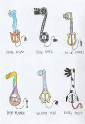 Kingdom Hearts Fan Keyblades Vol 8