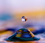 VOLCANO DROPLET by ArwenArts
