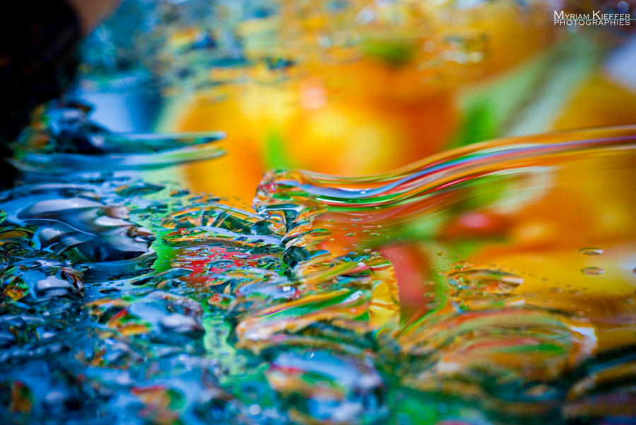 COLORED WATER MACRO STOCK