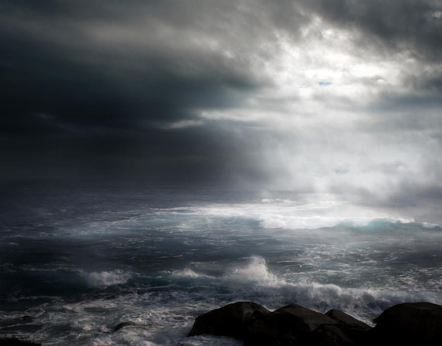 STORM AT SEA BG STOCK IV