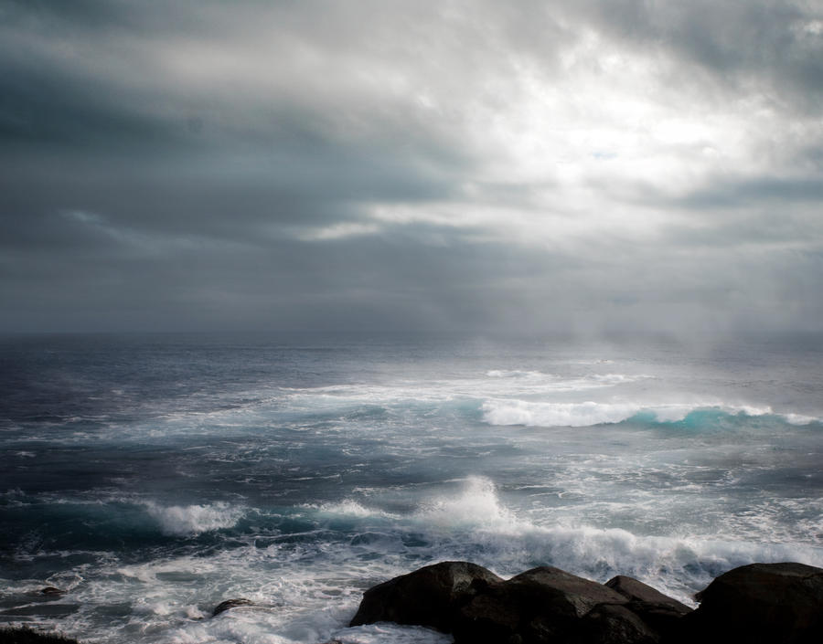 STORM AT SEA BG STOCK II by ArwenArts