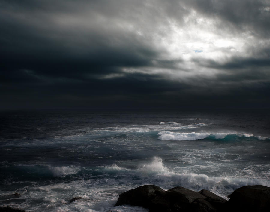 STORM AT SEA BG STOCK III by ArwenArts