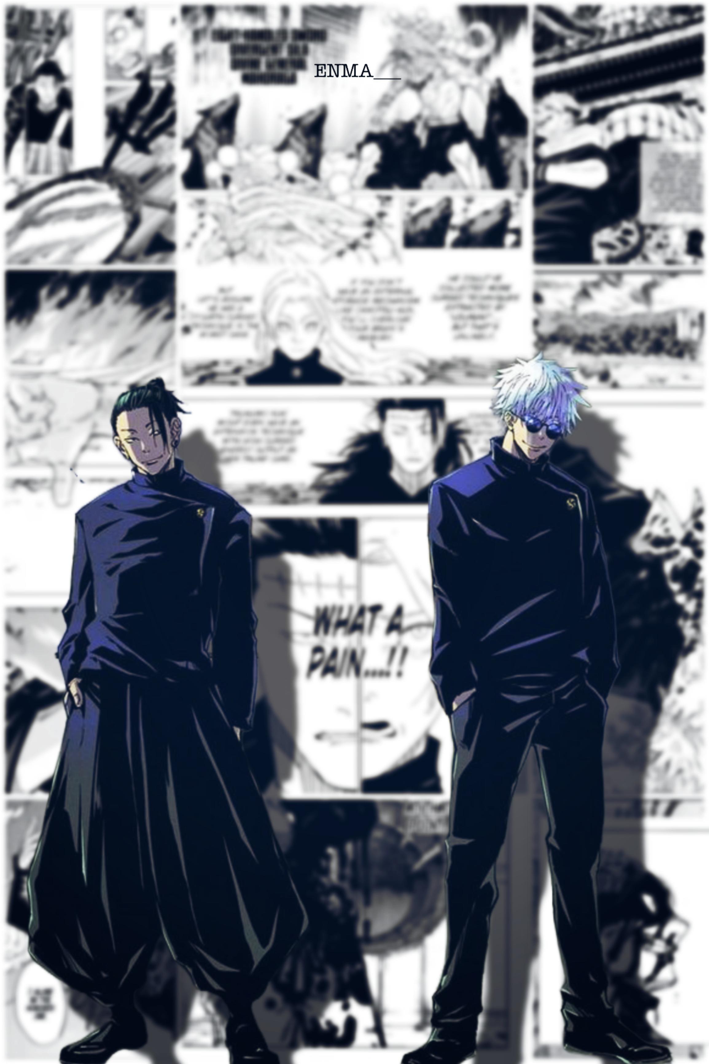 Geto Flying Gojo and Geto by ayjayj on DeviantArt