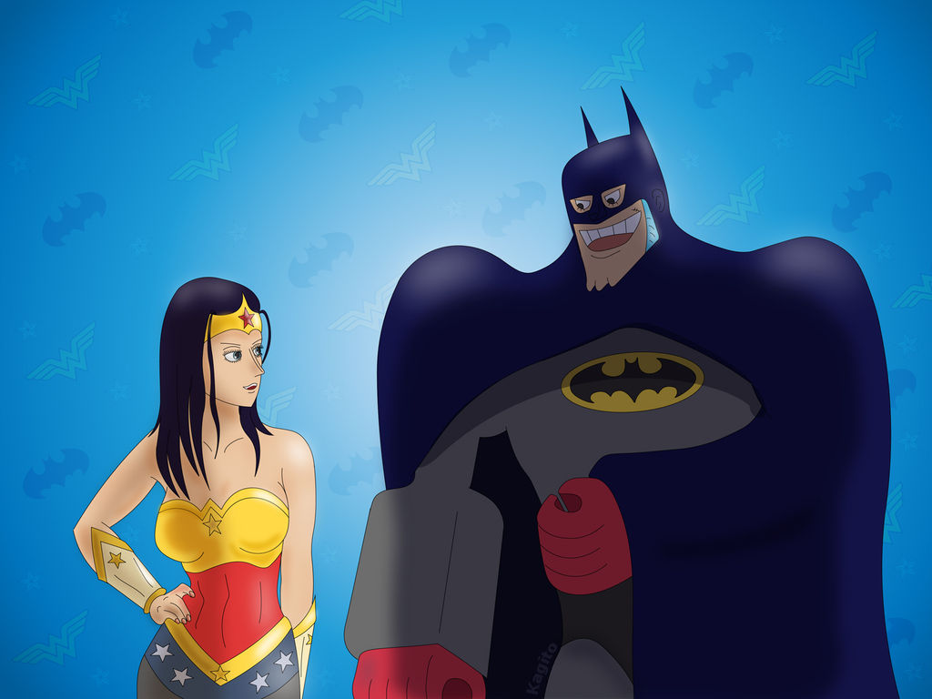 Kagito One Piece Justice League - Franky and Robin by Kagito on DeviantArt