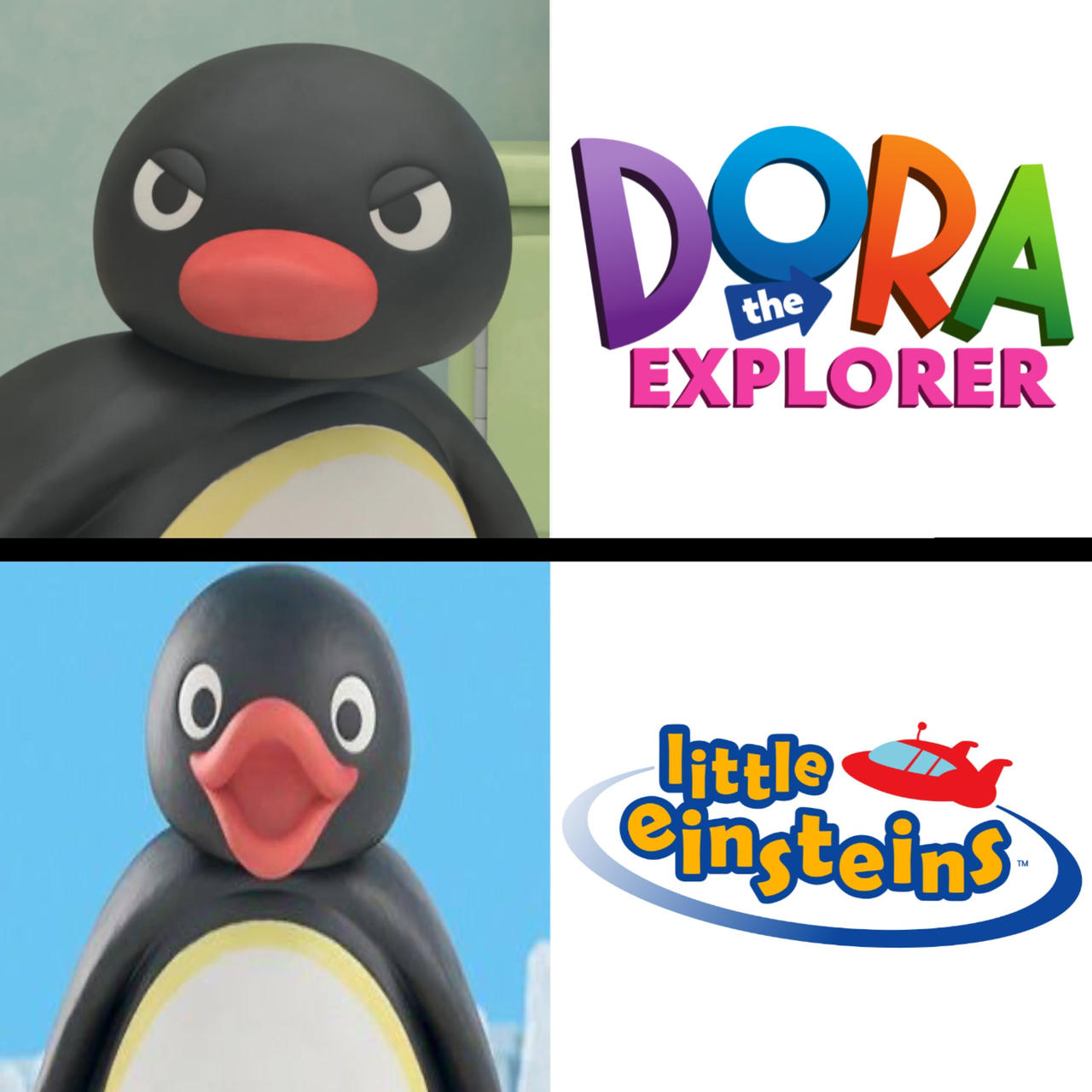 Pingu Prefers LE Over DTE by dillcardinal1978 on DeviantArt