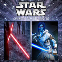 Star Wars Canon vs Legends: Crossguard Lightsaber