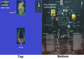 Bionicle G1 - Matoran Universe Map