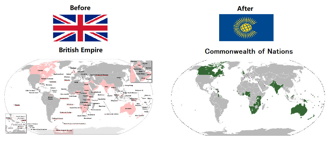 Before And After British Empire And Commonwealth by Catholic-Ronin on ...