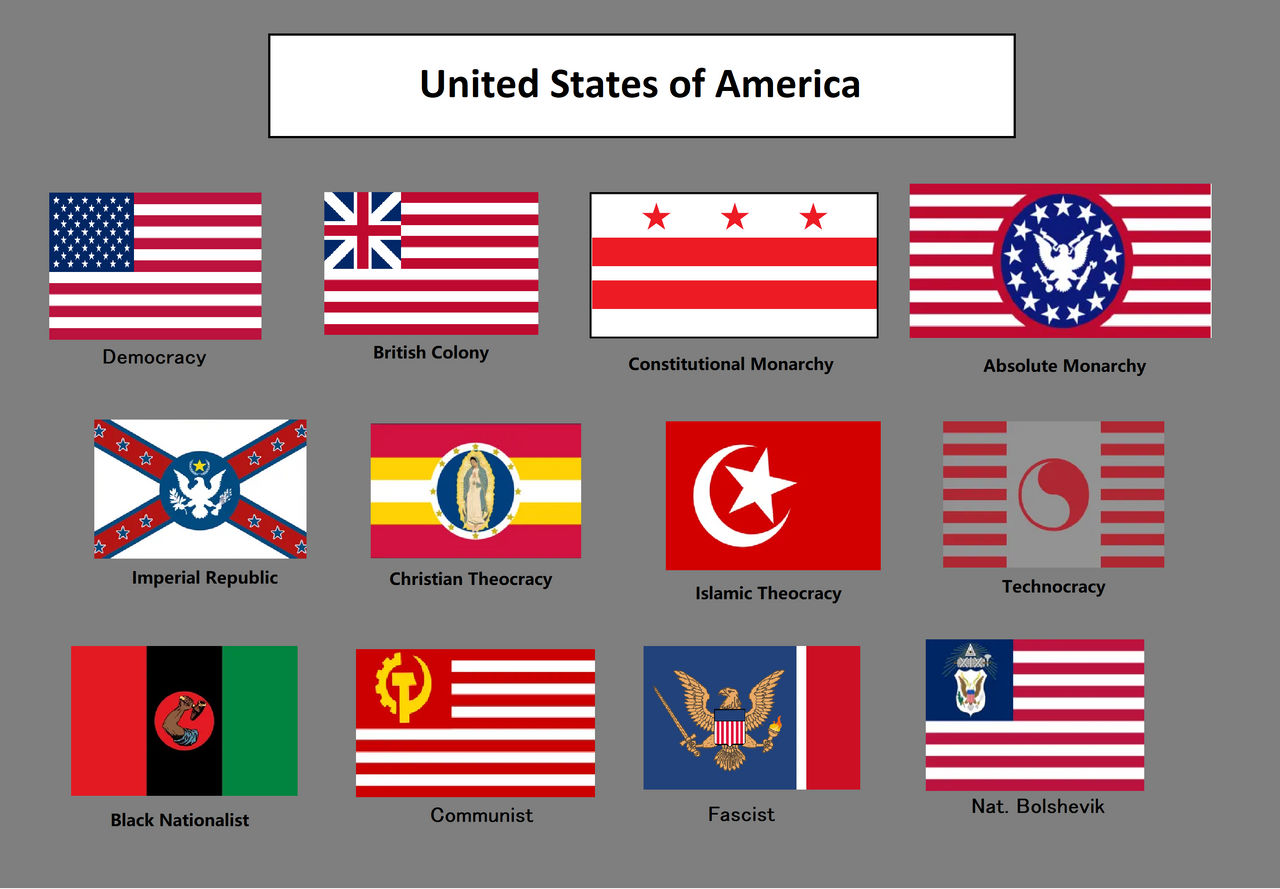 HOI4 - Alternate Flags of the USA - Super Ver by Catholic-Ronin on ...