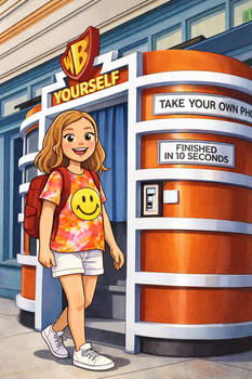Kids' WB! - WB Yourself with tye-dye girl (FBTF)