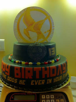 Hunger Games Birthday Cake
