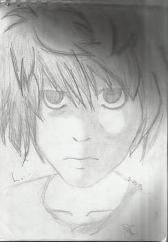 L.Lawliet Sketch padI