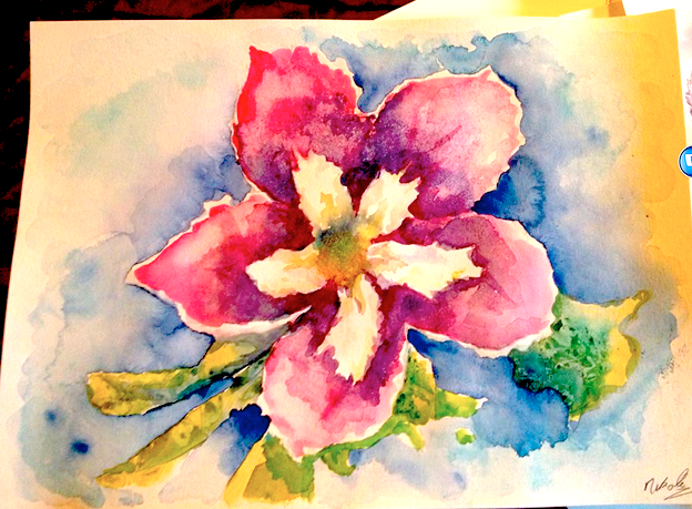 Watercolour Flower