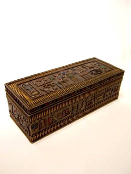 coloured Egyptian box