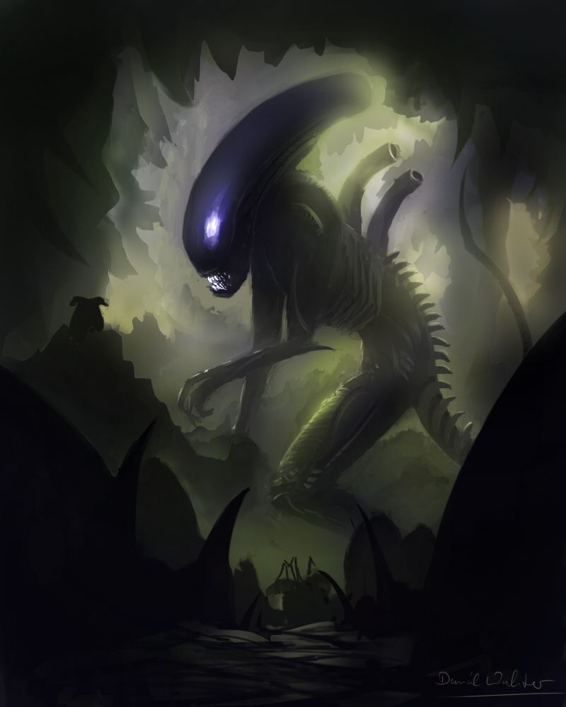 Deviantart Alien Background Alien by danielwachter on DeviantArt