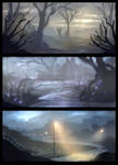 Environment Sketches (Video-Link inside) by danielwachter