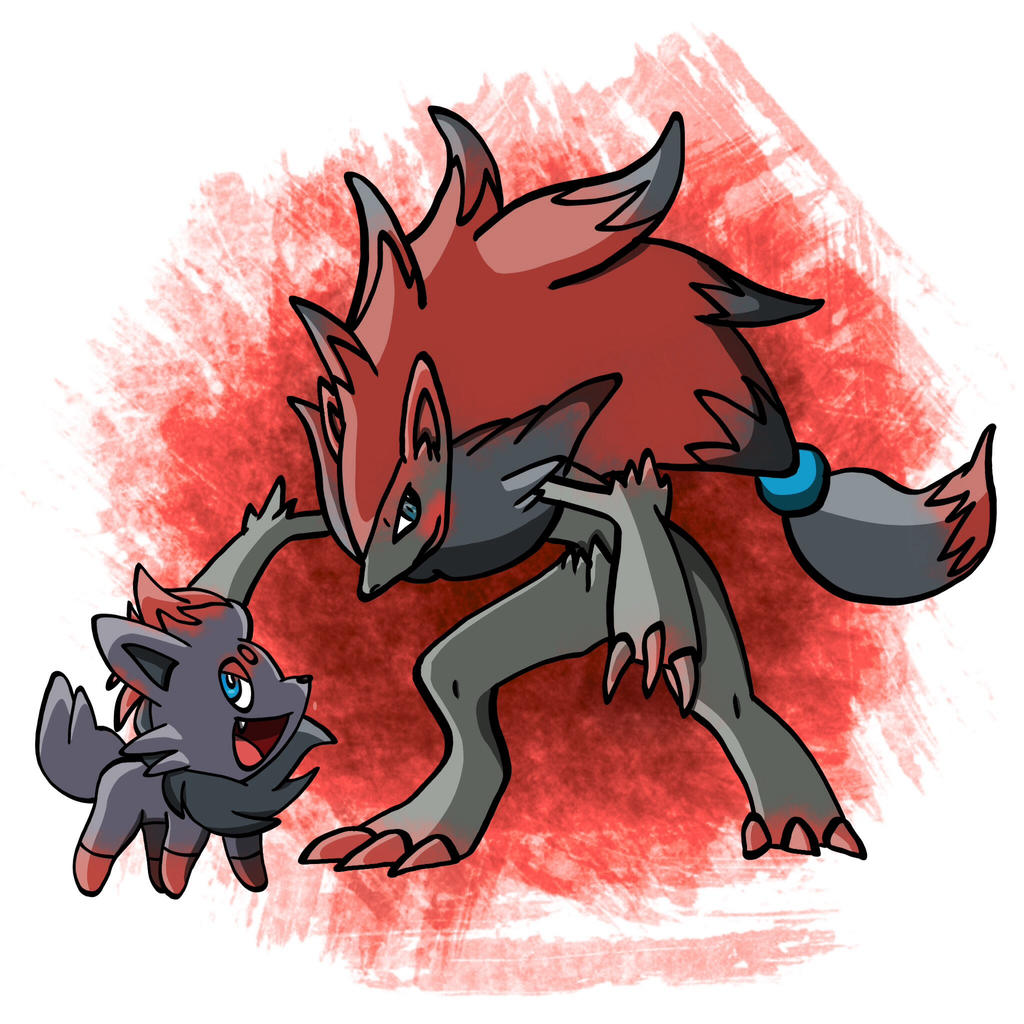 Zorua And Zoroark By FancyFurret On DeviantArt zorua-and-zoroark-by-fancyfurret-on-deviantart
