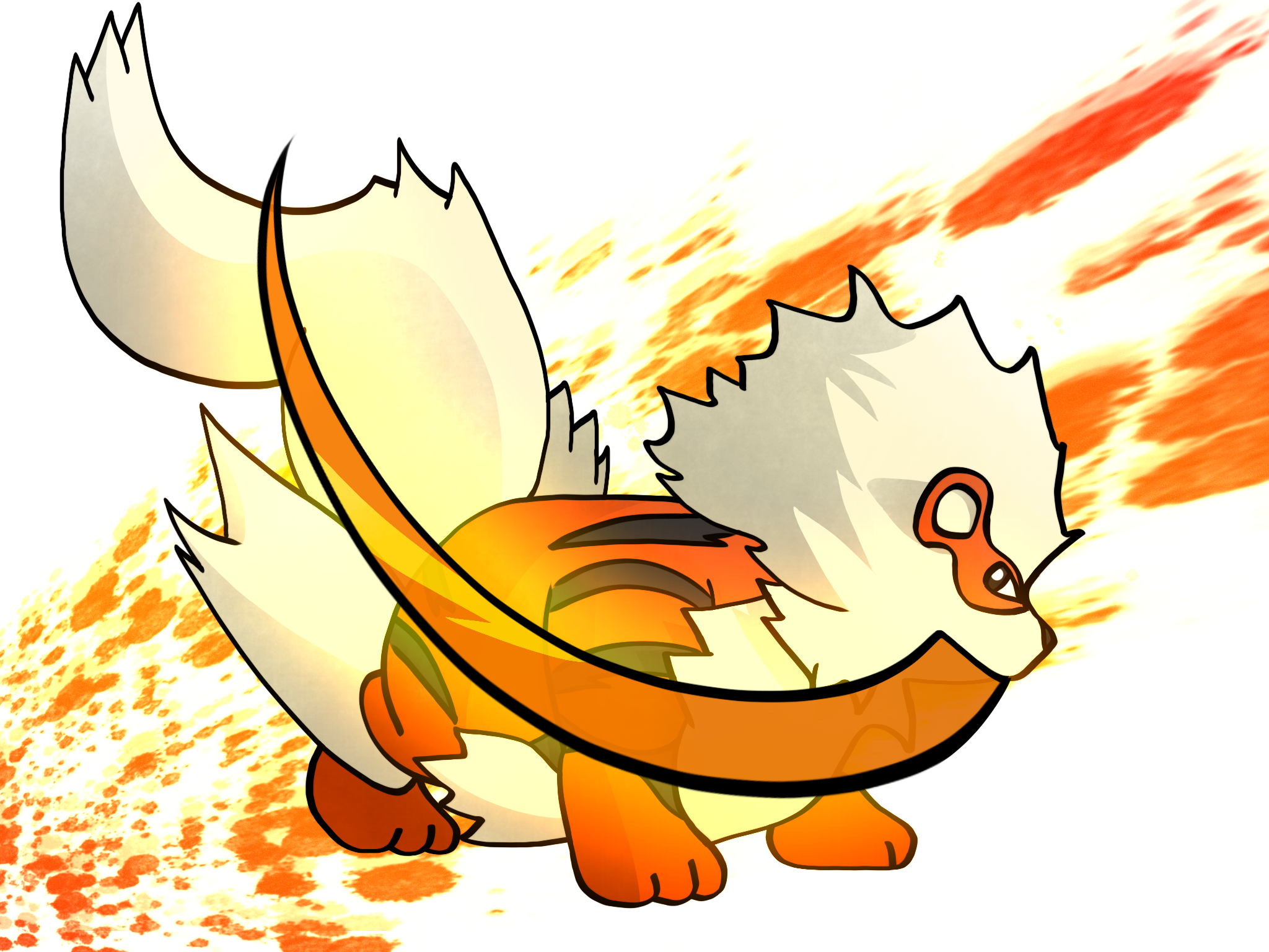 Arcanine Used Firefang