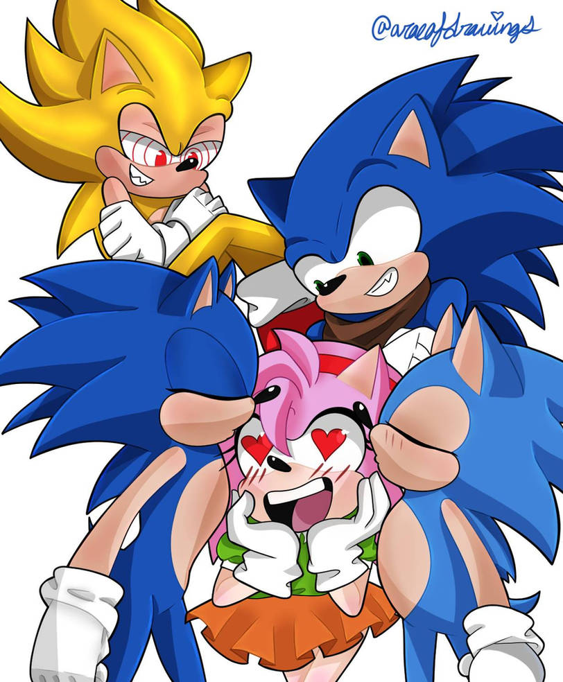 classic sonamy by pam3le on DeviantArt