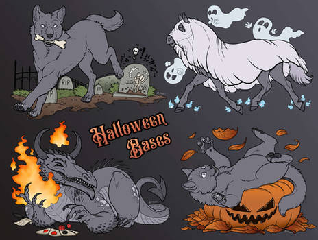 Halloween 2022 - Halloween Animal Bases