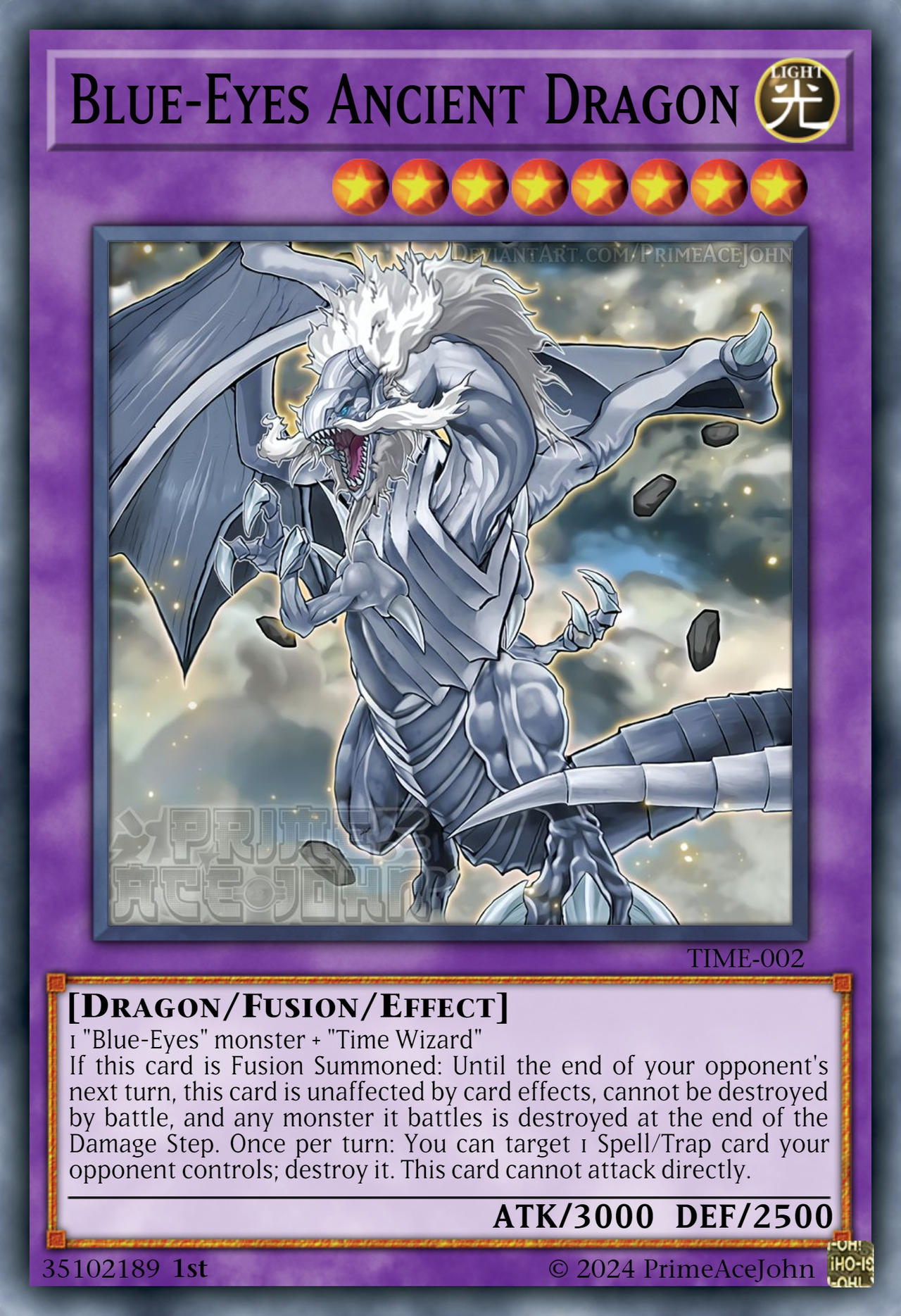 yugioh blue eyes fusion cards ES01-AE023 Blue-Eyes Tyrant Dragon (UL) An individual card from the Yu Blue-Eyes Twin Burst Dragon