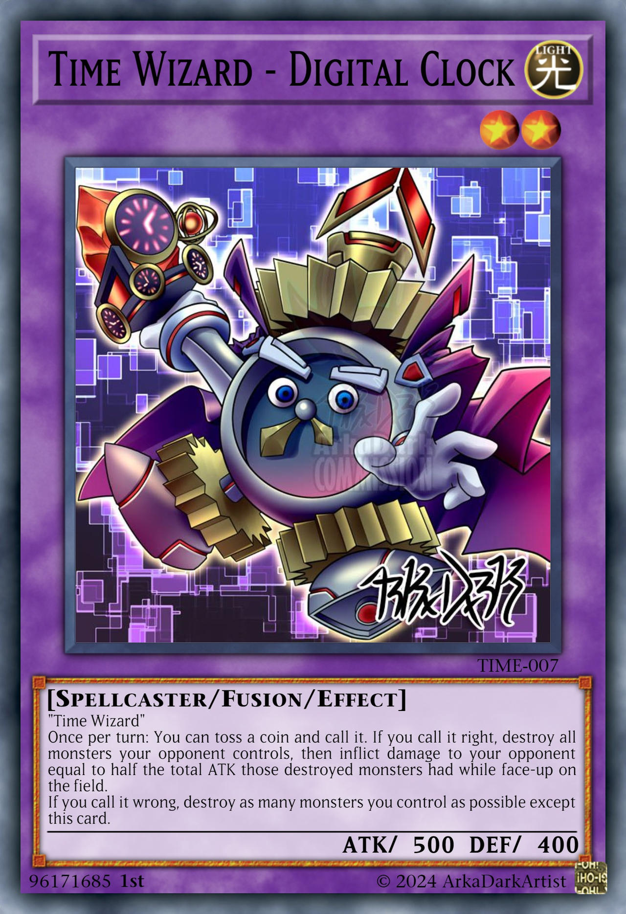 Time Wizard - Digital Clock by JoblessGameDev on DeviantArt