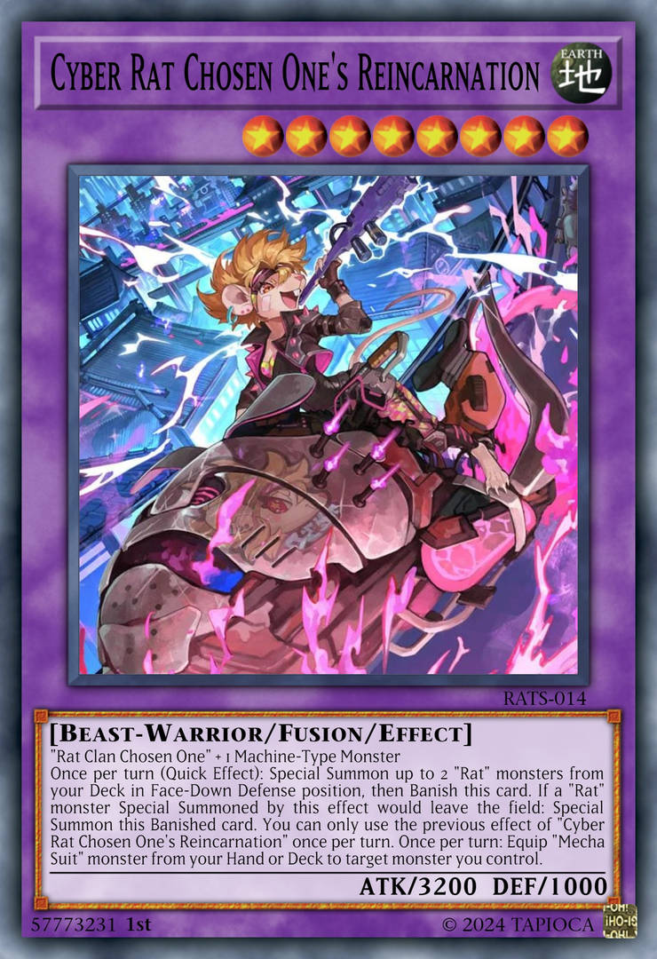 Cyber Rat Chosen One's Reincarnation by JoblessGameDev on DeviantArt