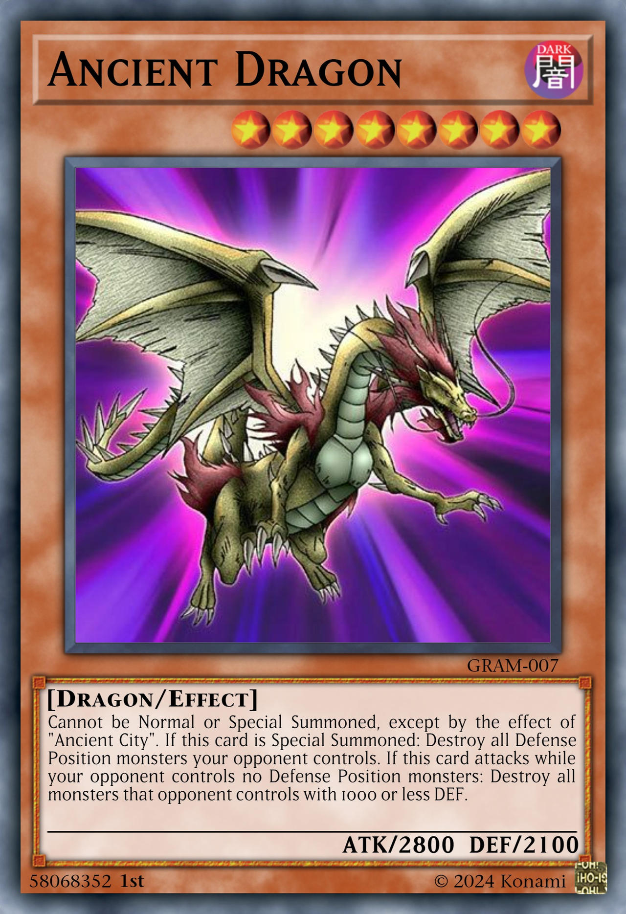 ancient dragon yugioh card Yu-Gi-Oh! - Aegis of The Ocean Lord (ANPR-EN076) - Prophecy - Unlimited Edition Oh trading and collectible card game (TCG/CCG) Ancient Fairy Dragon Ancient Prophecy