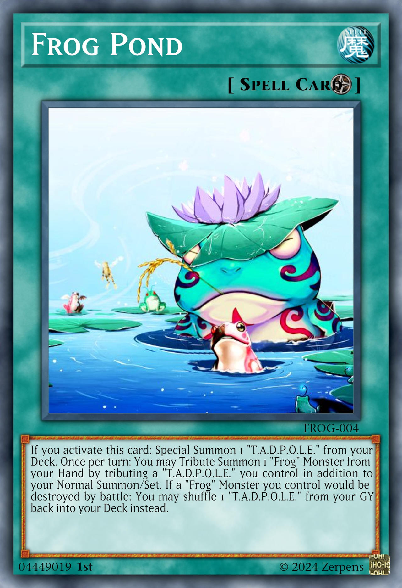 yugioh tadpole deck Yu-Gi-Oh! Deck Recipe Details