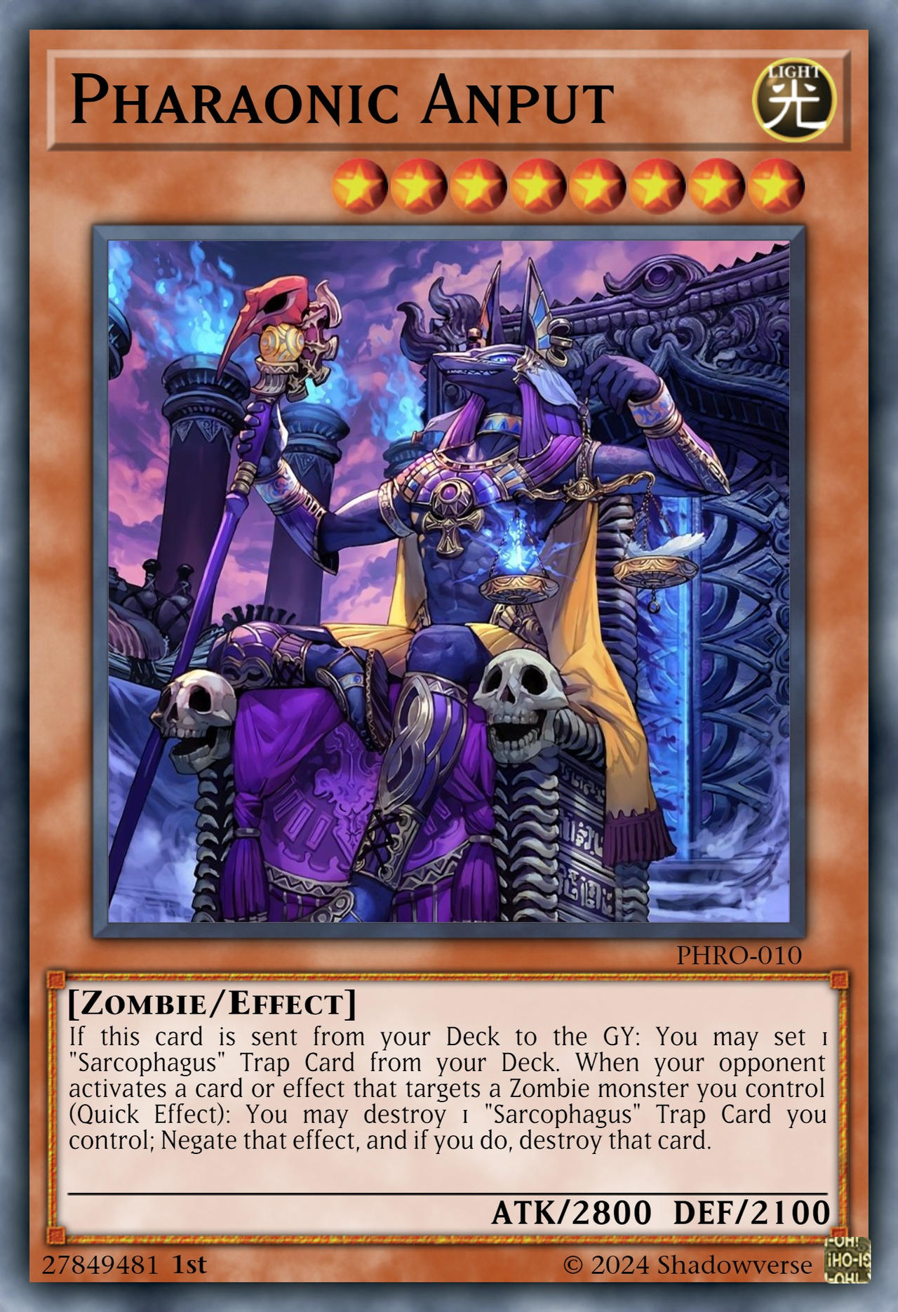 Pharaonic Anput by JoblessGameDev on DeviantArt