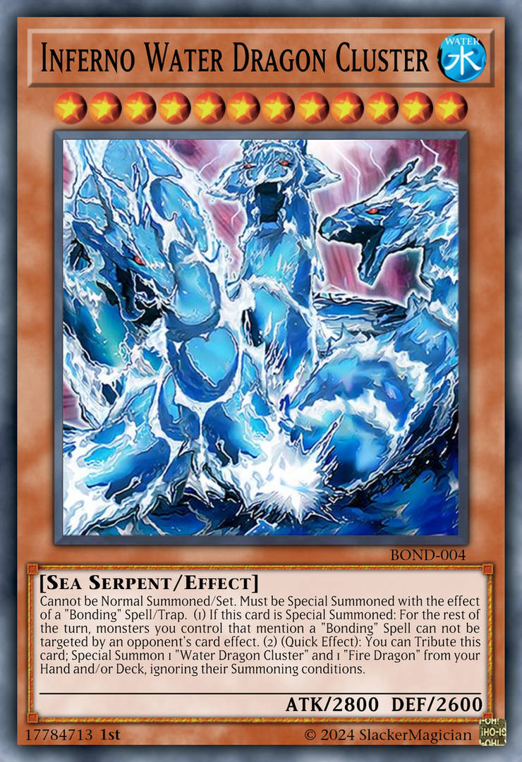 yugioh water dragon cluster deck Inferno Water Dragon Cluster by
