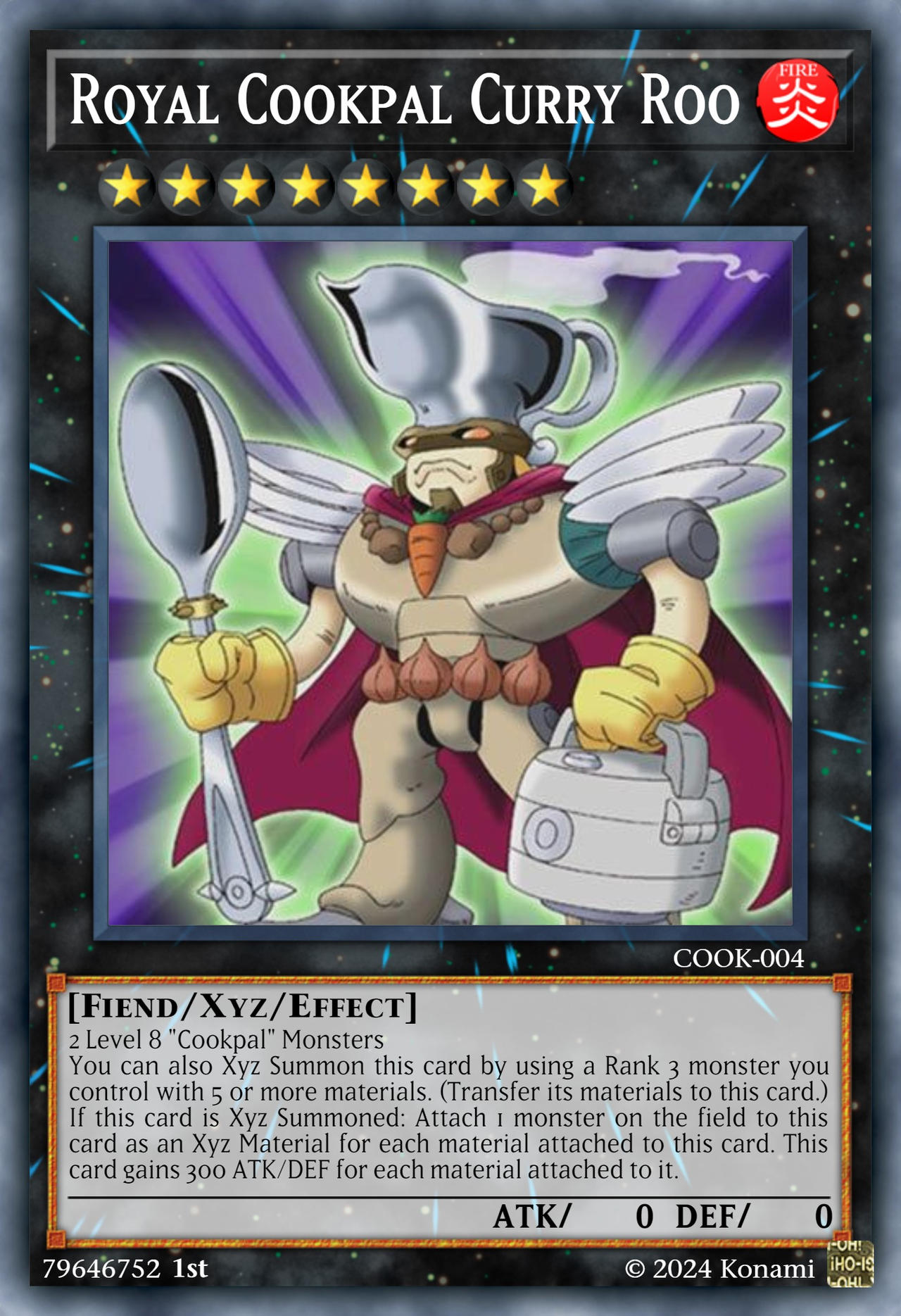 yugioh cookpal cards Royal Cookpal Knight Pasta by AlanMac95 on DeviantArt