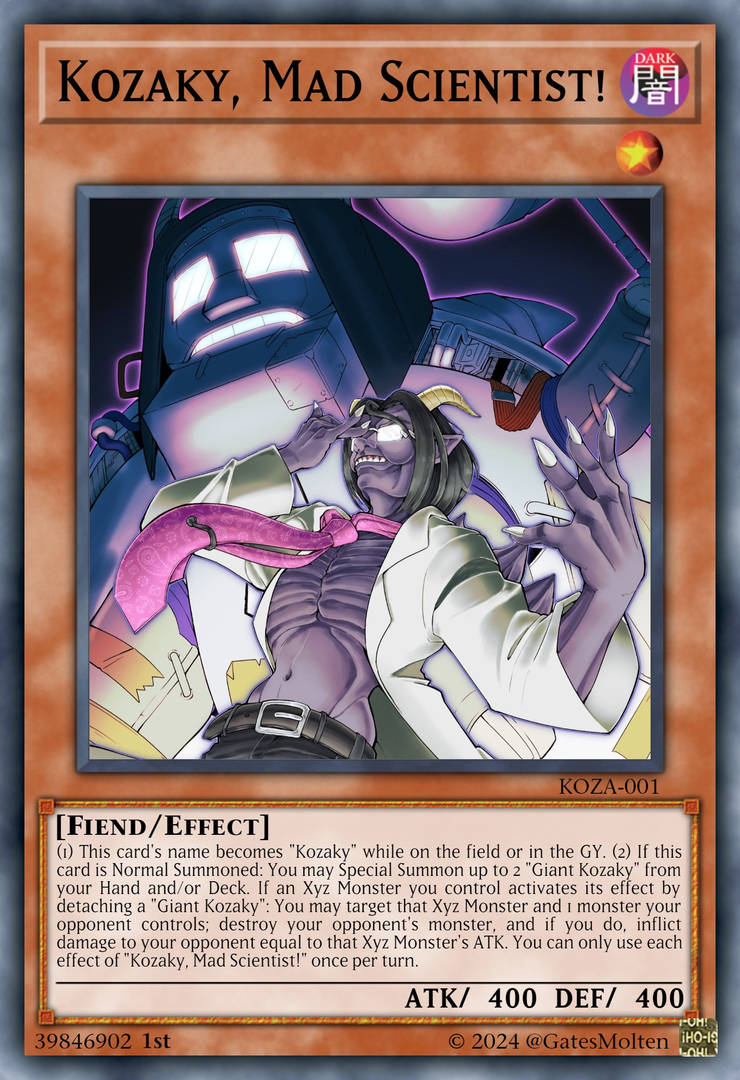 Kozaky, Mad Scientist! by JoblessGameDev on DeviantArt