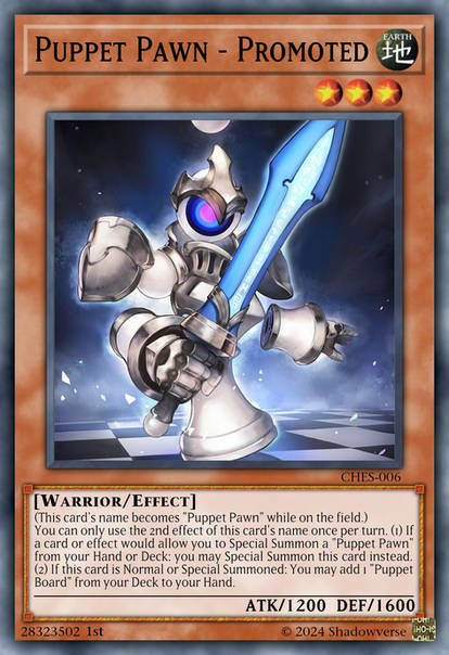 yugioh puppet chess deck - Angelechy Core CORI - Chaos Origins Chess and Card's ancienttiger's