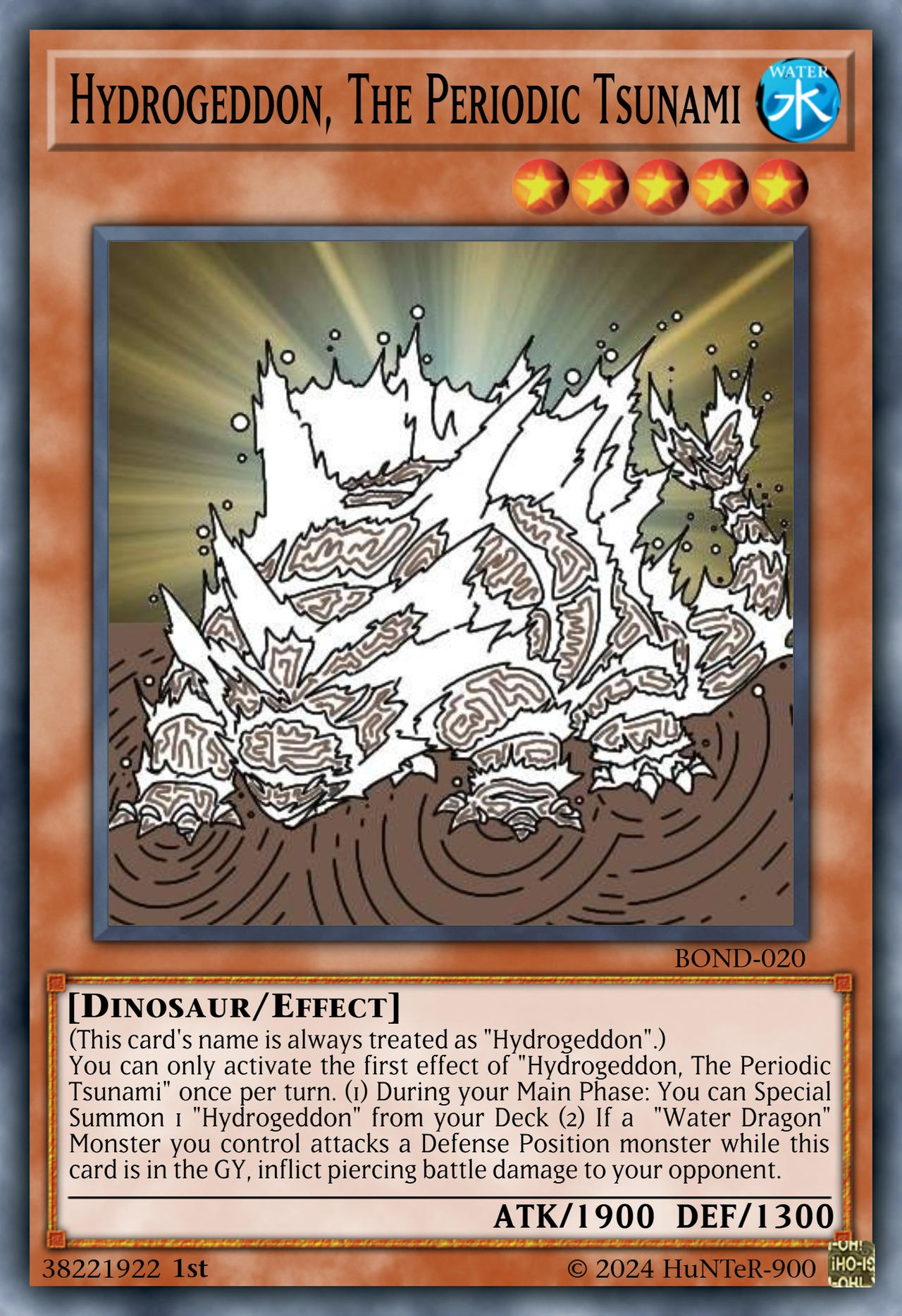 yugioh hydrogeddon deck Secret SGX1-ENI08 1st Edition Speed Duel Near Mint Water Dragon, Oxygeddon, Hydrogeddon(N) 1