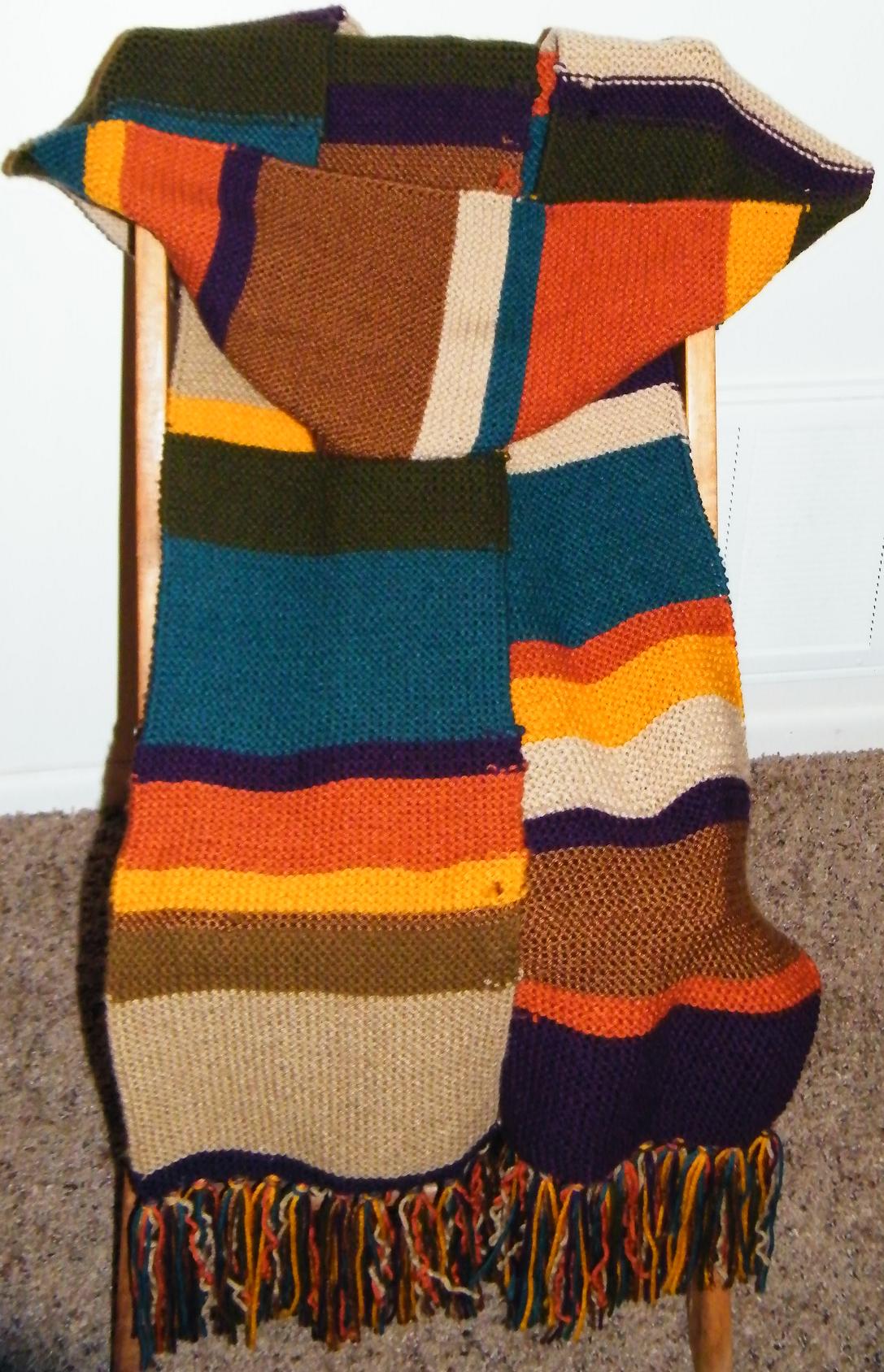 my eighth Tom Baker scarf