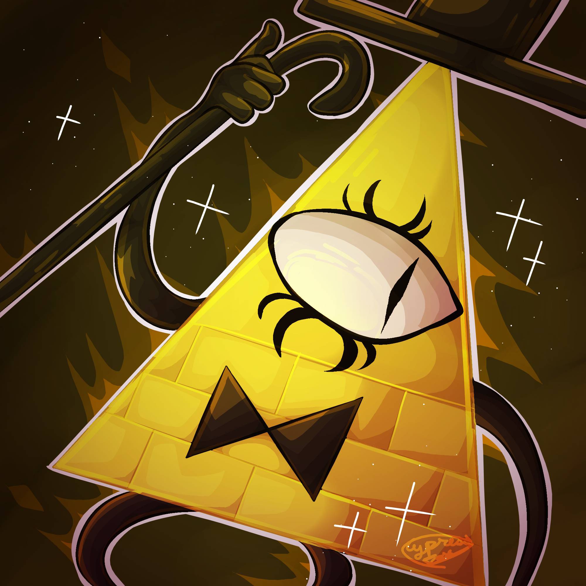 Bill Cipher | Gravity Falls by CypressFox on DeviantArt