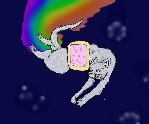 Nyan cat.